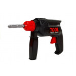 Vŕtačka s nadstavcami a okuliarmi